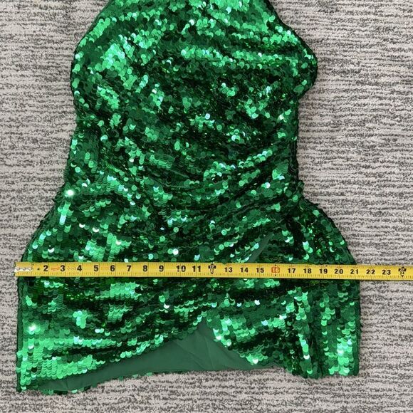 New Ronny Kobo Revolve Jo Dress in Green Medium - Picture 11 of 15